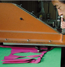 靴の製造工程